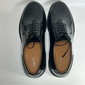 Dior | Shoes | New Dior Evidence Black Leather Derby Size  display picture 1